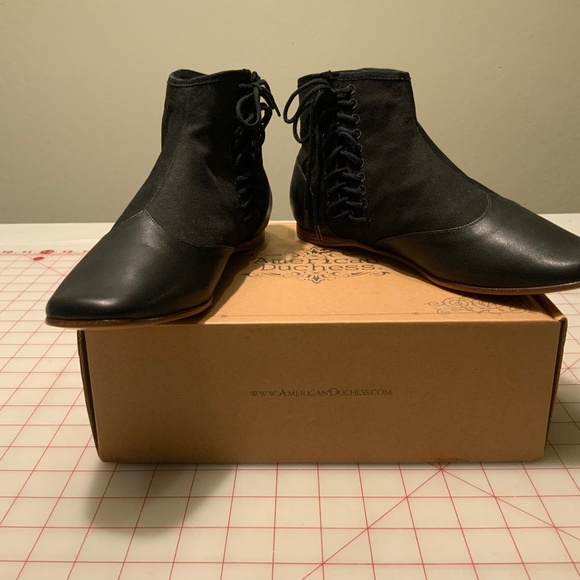 Keckley by American Duchess Black Size 7.5 - Picture 1 of 10